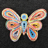 Motýl barevný PO249